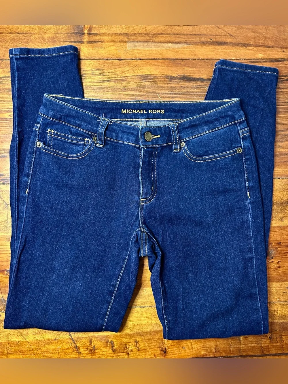 Michael Kors Dark Blue Skinny Jeans